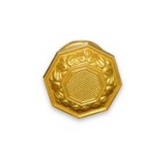 Ручка-кнопка 08-Ш-001 (золото) инд.упак.