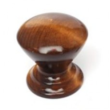 Ручка-кнопка ЙО-КРАСН.ДЕРЕВО (конус)