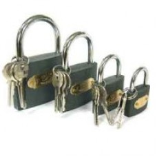 JGE TM Замок навесной 50 мм серый (цветные)